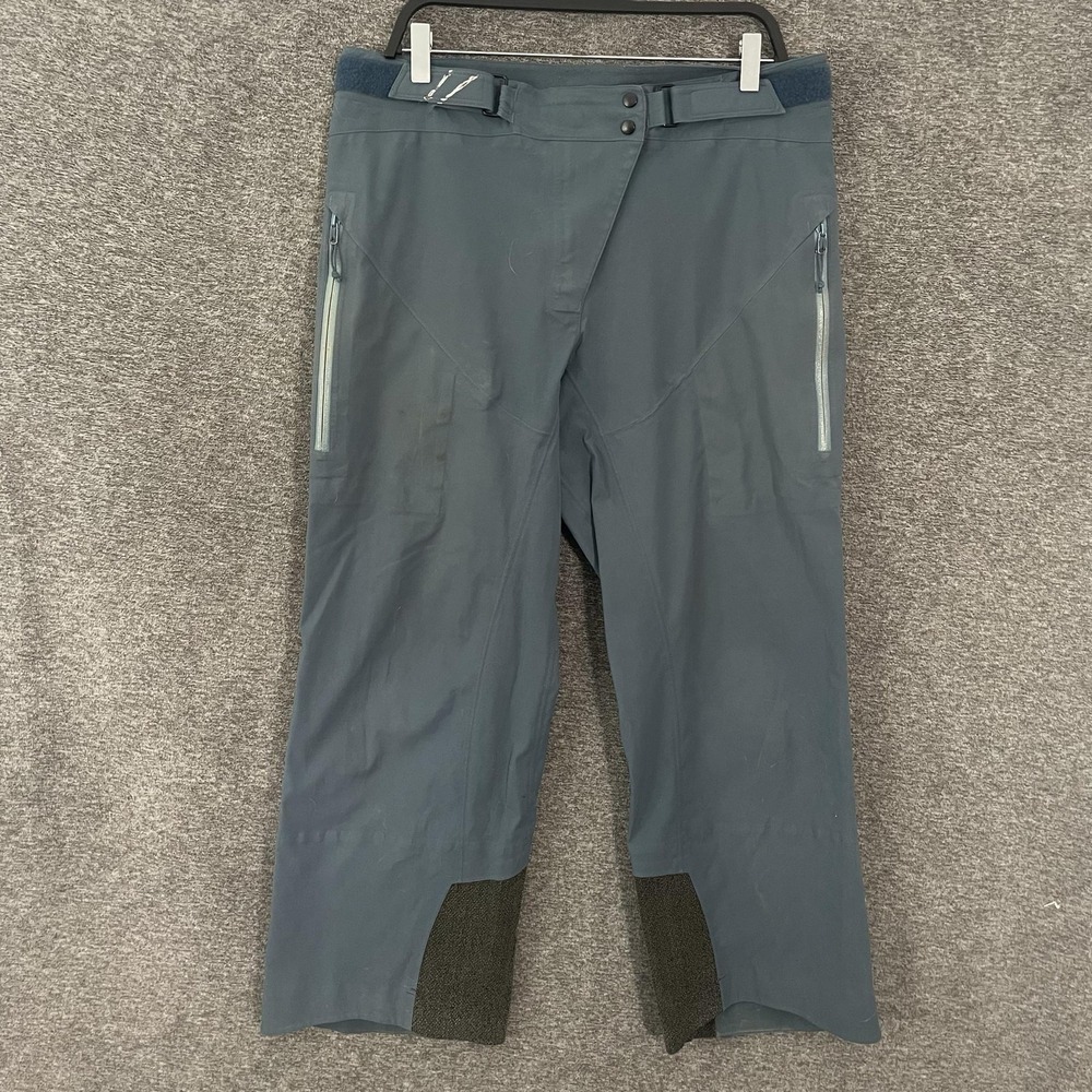 Arc'teryx‎ Pants Mens 33 Blue Gore-Tex Ski Snow Waterproof Zip Pockets